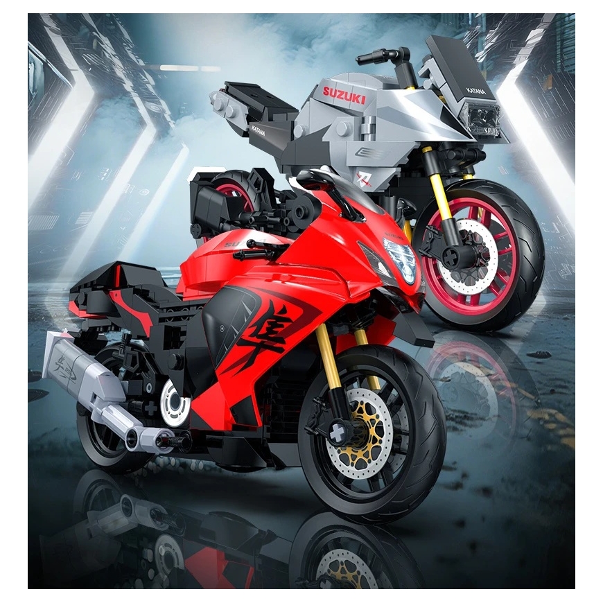 CADA bloks Suzuki Katana motocikls 1:12 310 elementi – 4