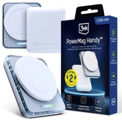 3mk PowerMag Handy MagSafe 5000 мАч 22.5 Вт белый