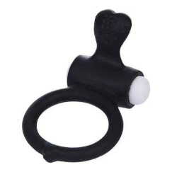 LOVETOY Power Clit Cockring Melns 1
