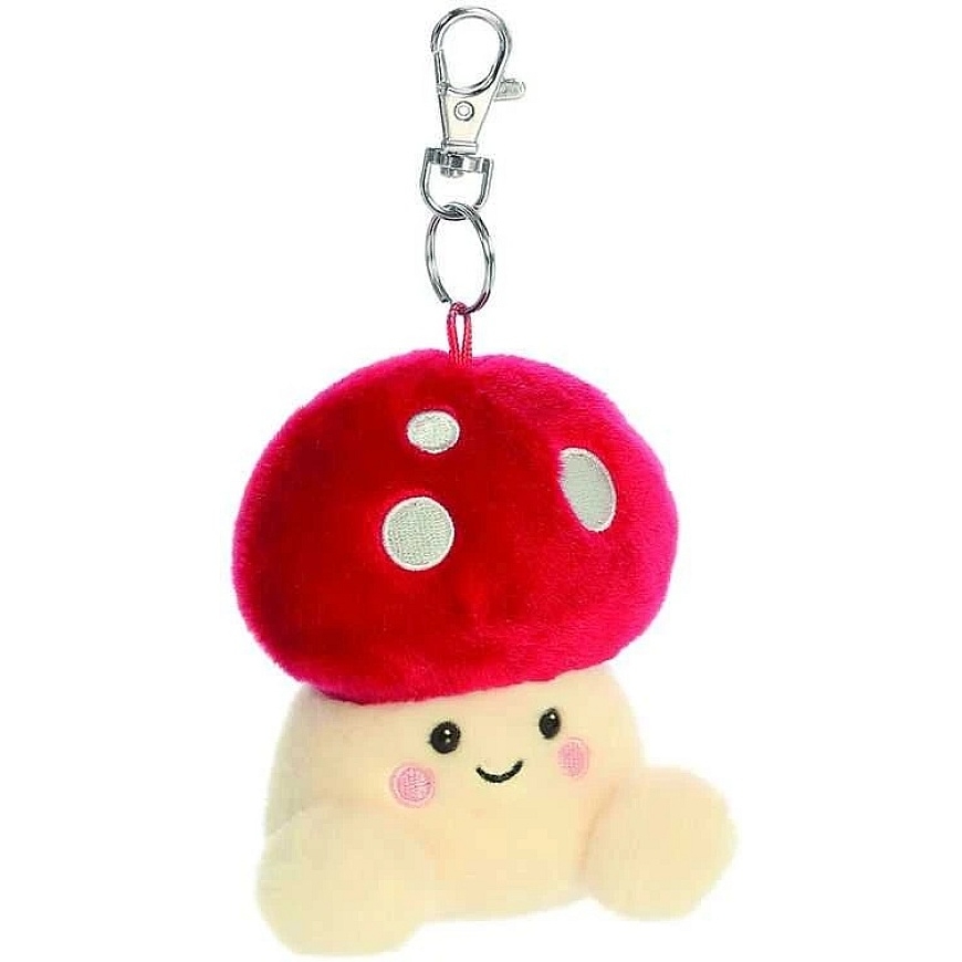 AURORA PALM PALS Plush Keychain - Mushroom, 10 cm – 2