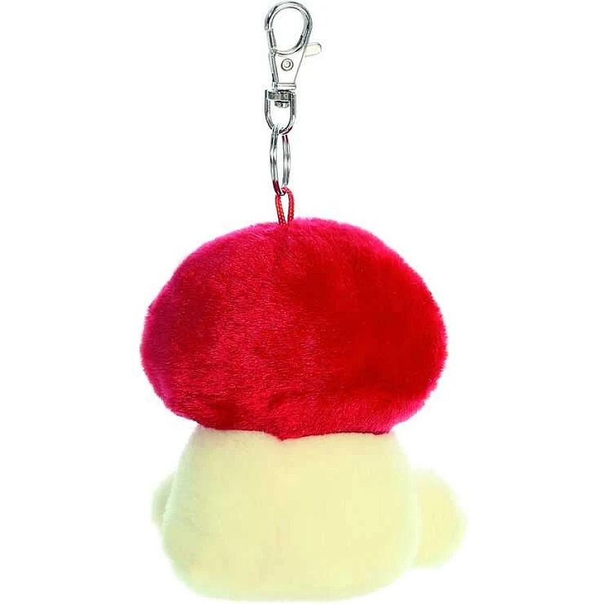 AURORA PALM PALS Plush Keychain - Mushroom, 10 cm – 4
