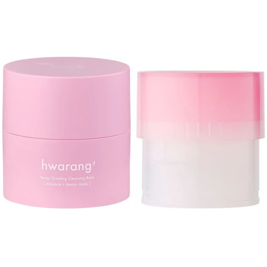 Hwarang' „Peony Grinding Cleansing Balm Duo“ set puhdistavalle kasvobalsamille 2 x 50 ml – 2