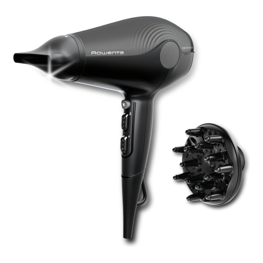 Rowenta Ultra Silence CV6430 föön 1800 W Must