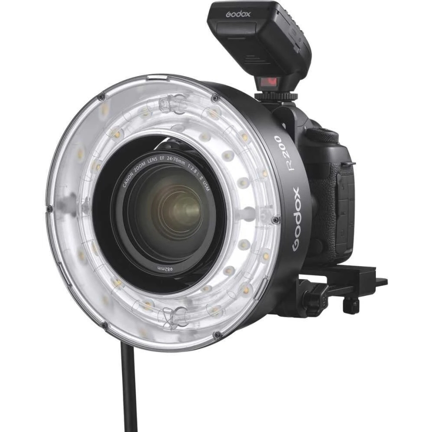Valaistuslaitteet - Godox R200 rengasvalo pää 200Ws AD200Pro ja AD200 varten – 4