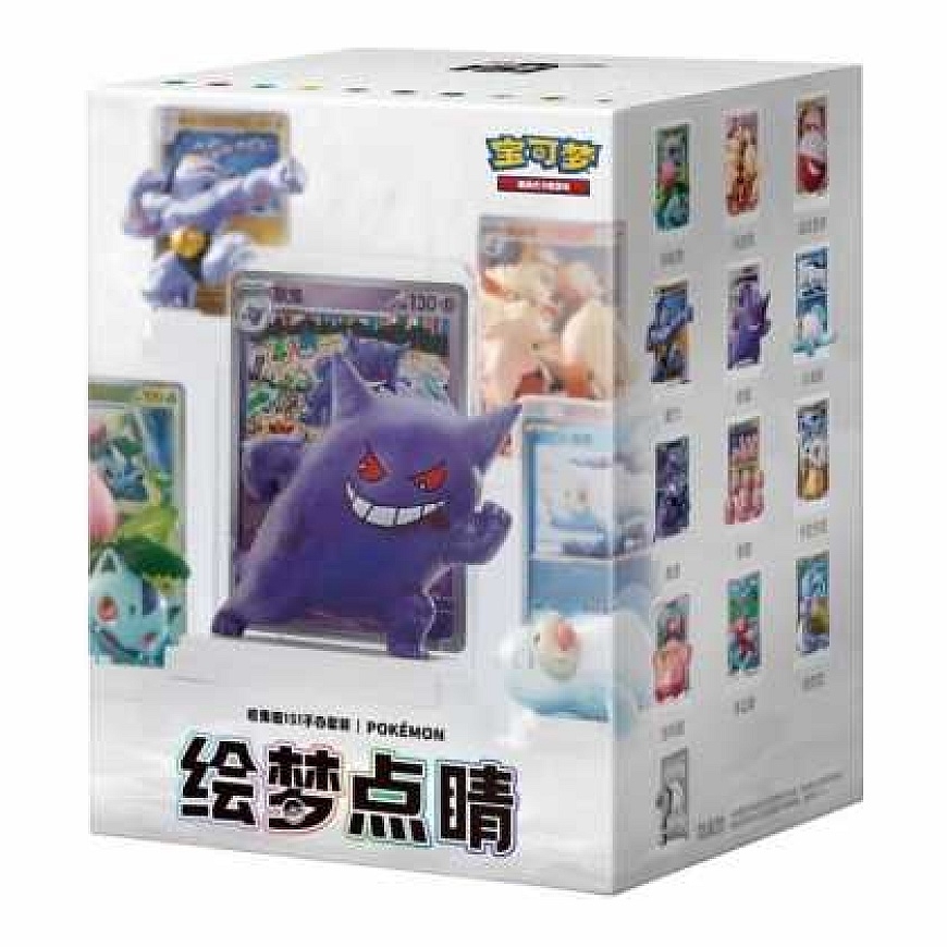 Pokemon - TCG Illustration Dream Collect 151 Figure Set Blind Box
