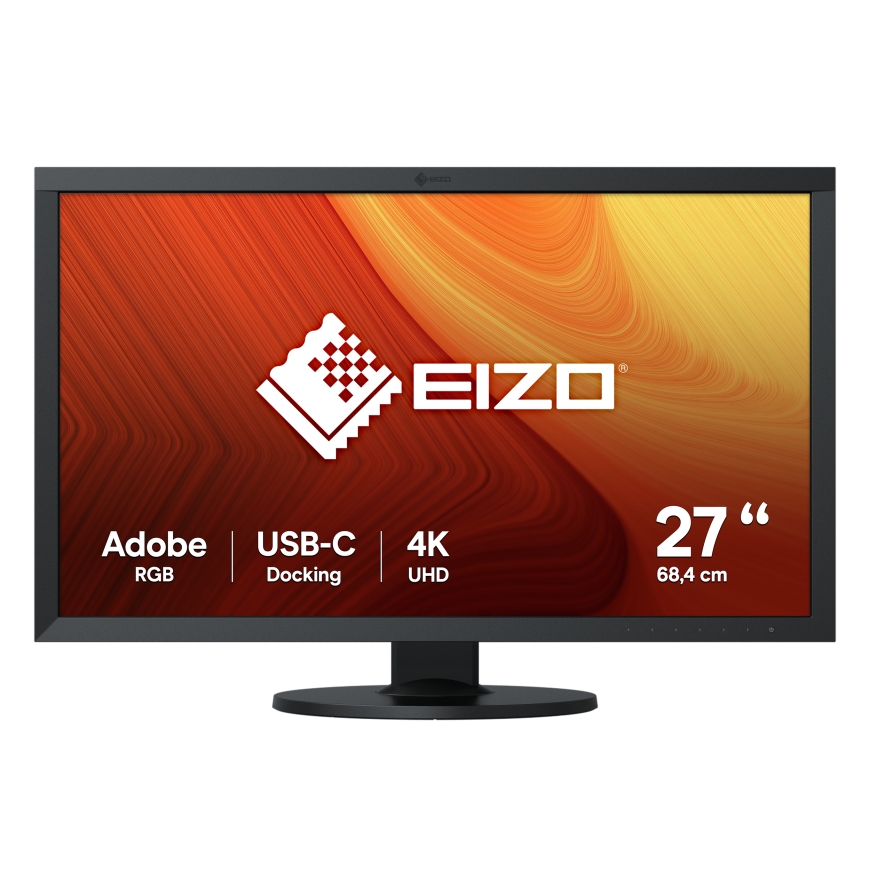 EIZO ColorEdge CS2740 LED display 68,6 cm (27") 3840 x 2160 пикселей 4K Ultra HD Черный