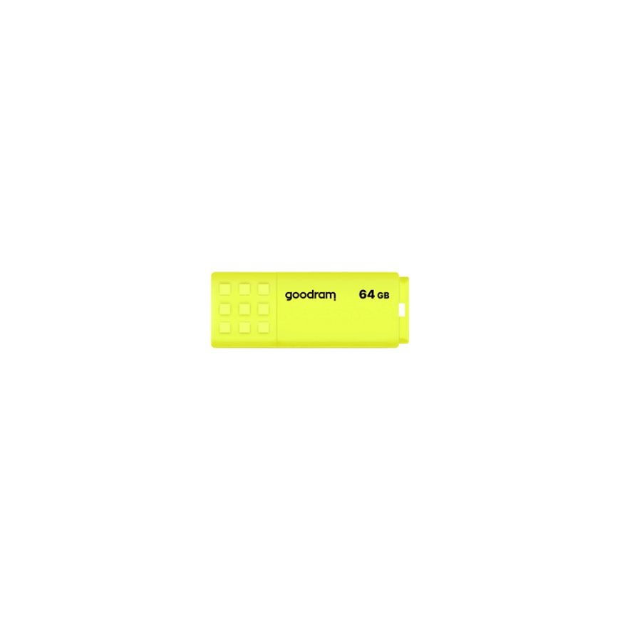 Goodram UME2 USB atmintukas 64 GB USB A tipo 2.0 Geltona