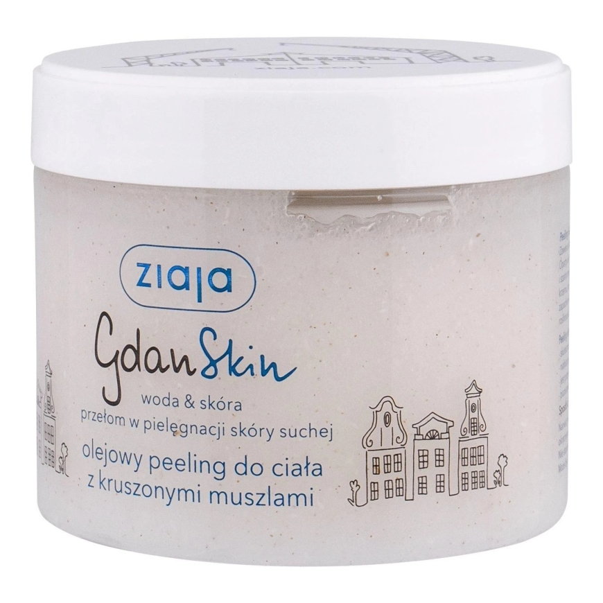 Ziaja GdanSkin ķermeņa pīlinga krēms sievietēm