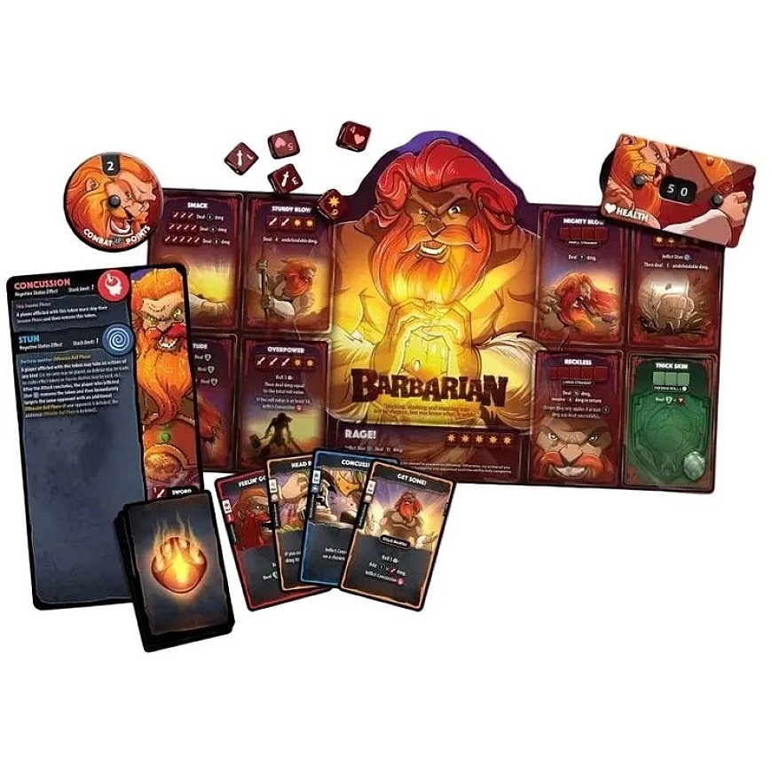 Roxley Games Dice Throne: Barbaarinen Sankaripaketti – 2