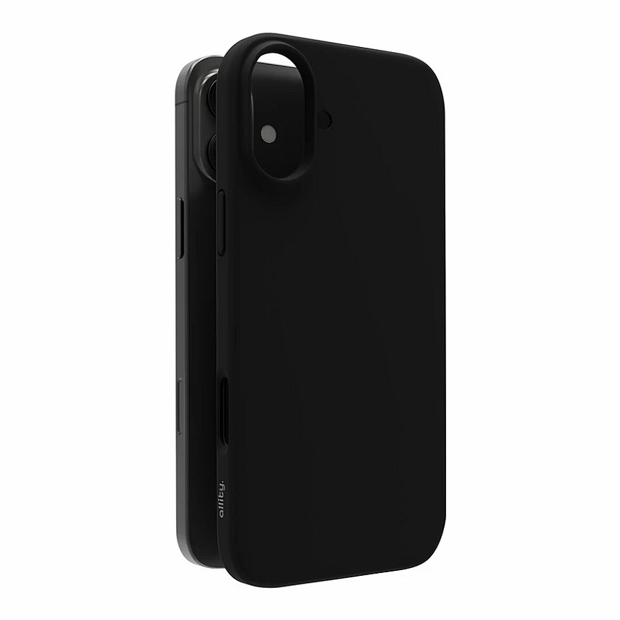 Allity Sp. z o.o. "Allity" silicone "Mag" case for "iPhone 12" / "12 Pro", black
