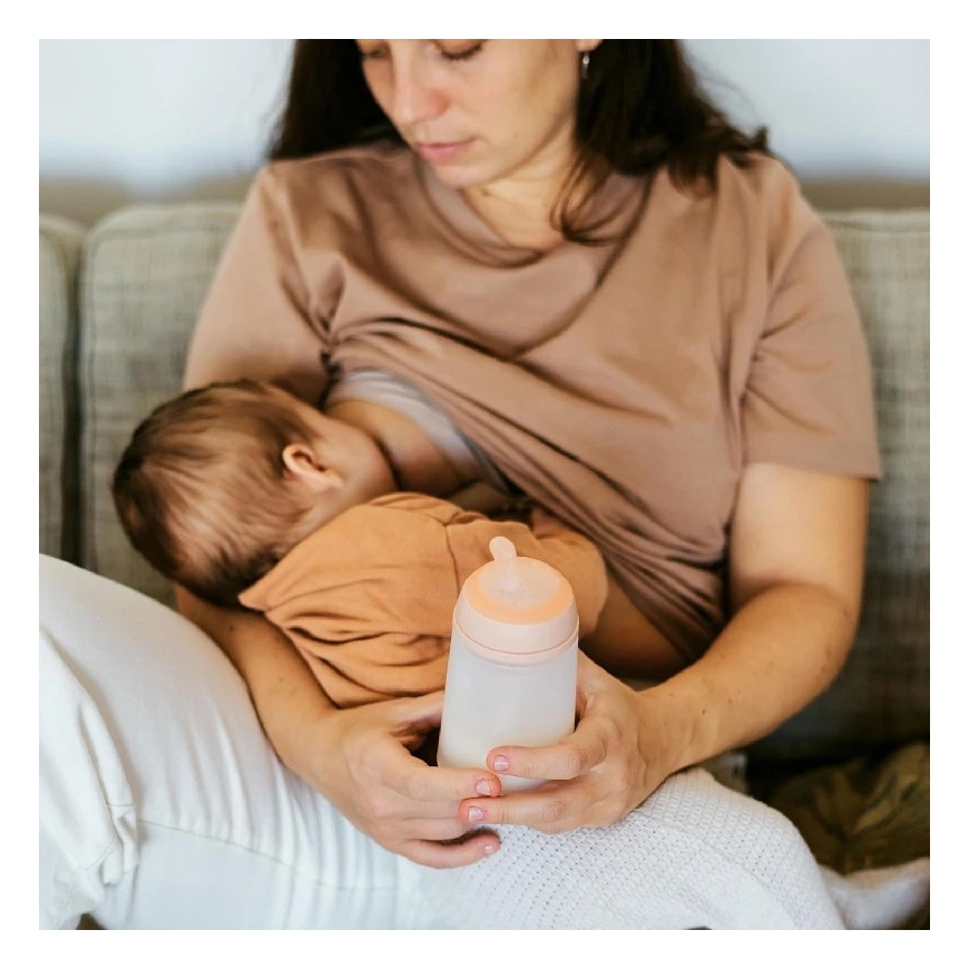 SUAVINEX ZERO ZERO ANTI-COLIC BOTTLE WITH SLOW FLOW NIPPLE, 180ML, FROM +0 MONTHS, MEDIUM – 3