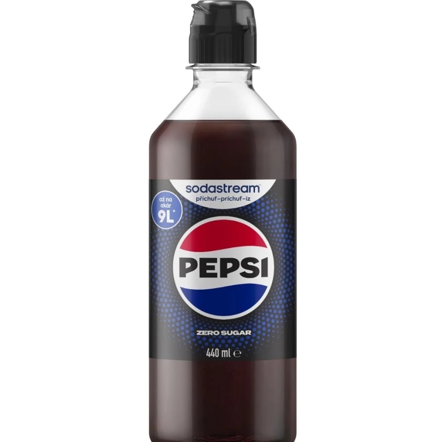 Pepsi Max -maku SodaStream makeatonta siirappi, 440ml – 2