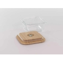 Miniland Eco Friendly Ekologiset neliömäiset lasipurkit 2 x 210 ml eristetyn laukun kanssa - Chick Miniland Eco Friendly Ekologiset neliömäiset lasipurkit 2 x 210 ml eristetyn laukun kanssa - Chick
