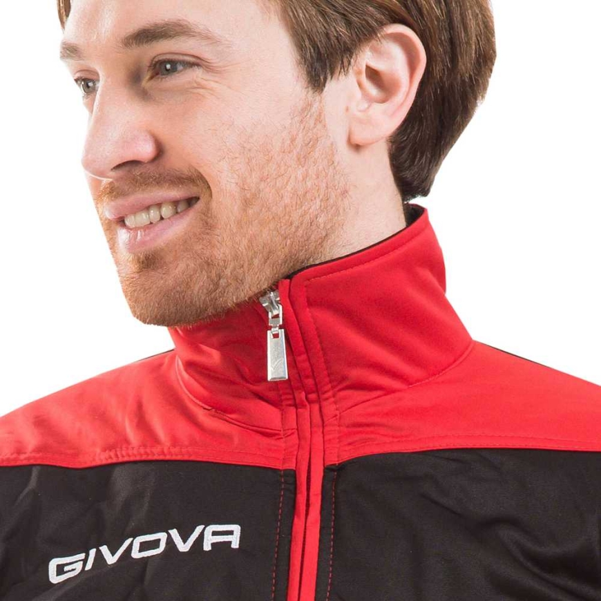 Givova Tuta Visa Triacetato kleit punane-must TR018 1210 (S)