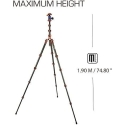 Tripod - 3 Legged Thing Legends Bucky Bronze/Blue 1.89 m 1.87 kg Tripod - 3 Legged Thing Legends Bucky Bronze/Blue 1.89 m 1.87 kg
