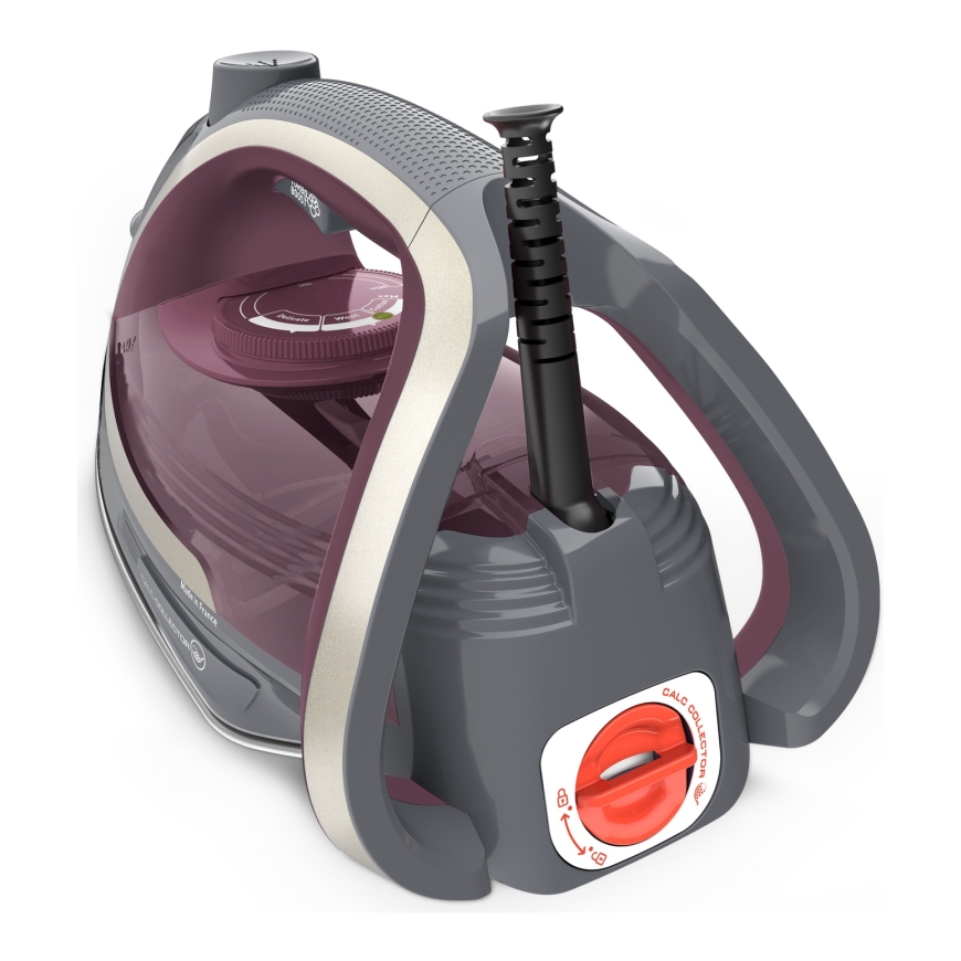 Tefal Ultragliss Anti-Calc Plus FV6840 Steam iron 2800 W Purple, Silver – 3