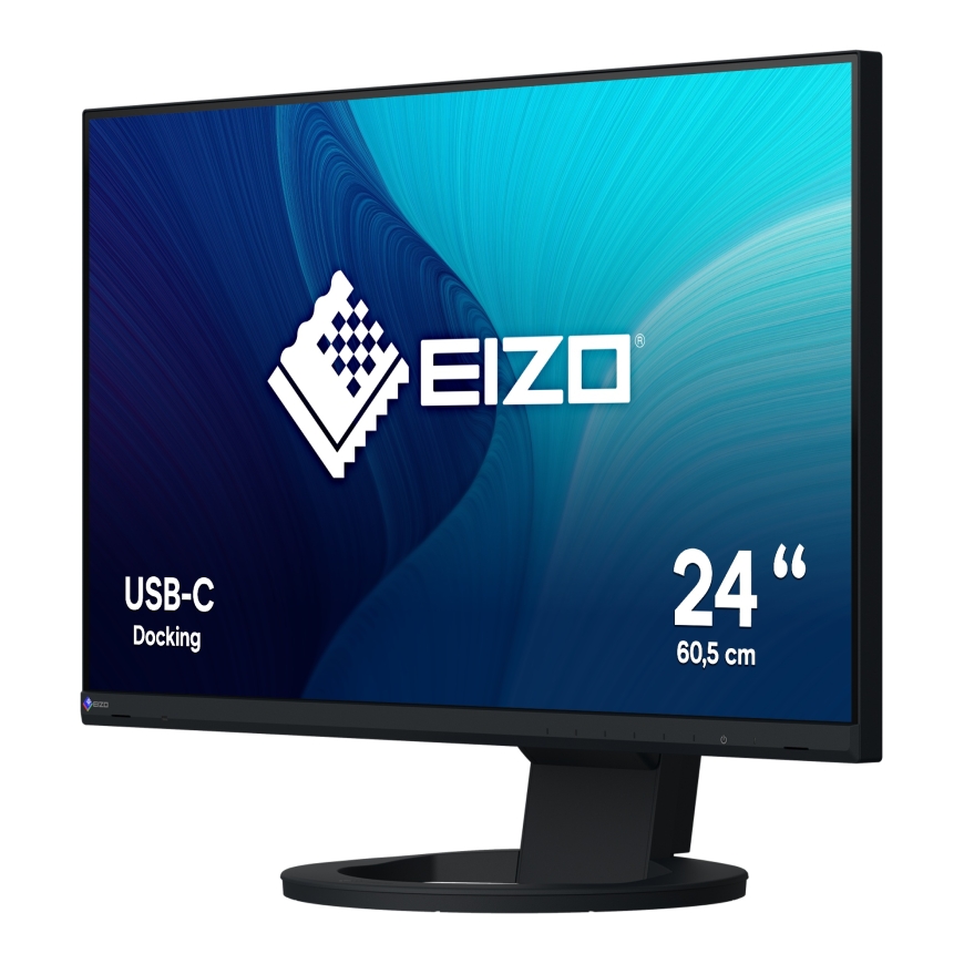 EIZO FlexScan EV2480-BK LED display 60.5 cm (23.8") 1920 x 1080 pixels Full HD Black – 2
