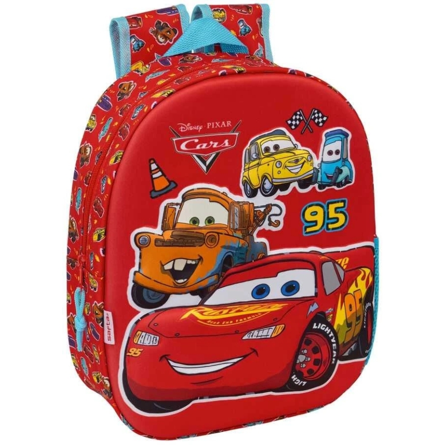 Safta Disney Cars 3D kuprinė 33cm