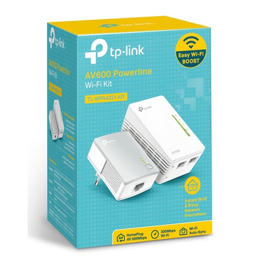 TP-Link AV600 600 Mbit/s Ethernet LAN WiFi Valge 1 tk – 4