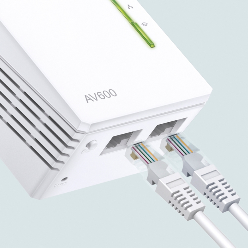 TP-Link AV600 600 Mbit/s Ethernet LAN Wi-Fi White 1 pc(s) – 5