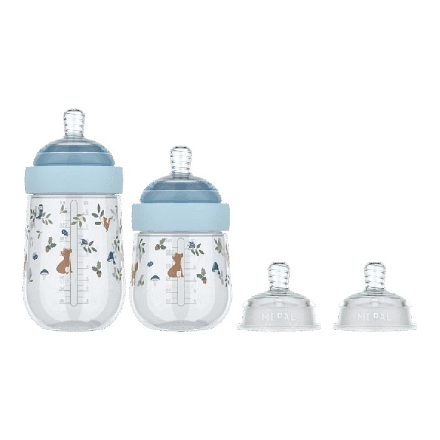 Rosti Mepal Mepal Laste joogipudelite komplekt 'Forest Friends' 4tk