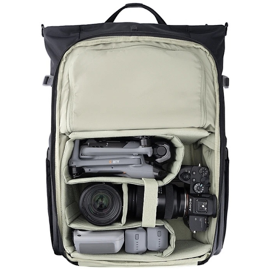 Camera Backpack - PGYTECH OneGo Roamer Tote Backpack 25L, Removable Insert, Sand