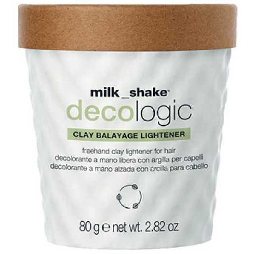 Milk Shake Decologic Clay Balayage Siidiproteiinide Juuste Oksüdandi Geel, 80 g – 2