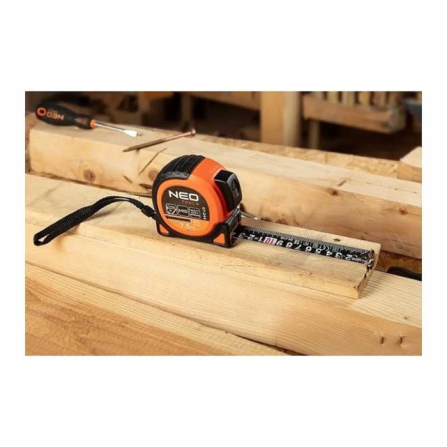 Рулетка Miara черная 10 м х 25 мм 67-245 – 3