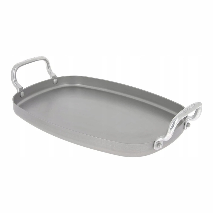 De Buyer Lumarko Rectangle Frying Pan, 38x26, Mineral B