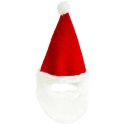 Christmas Decoration Party Santa Hat with Beard 65CM Christmas Decoration Party Santa Hat with Beard 65CM