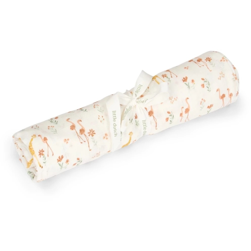 Safari Little Dutch Swaddle muslins `Blooming