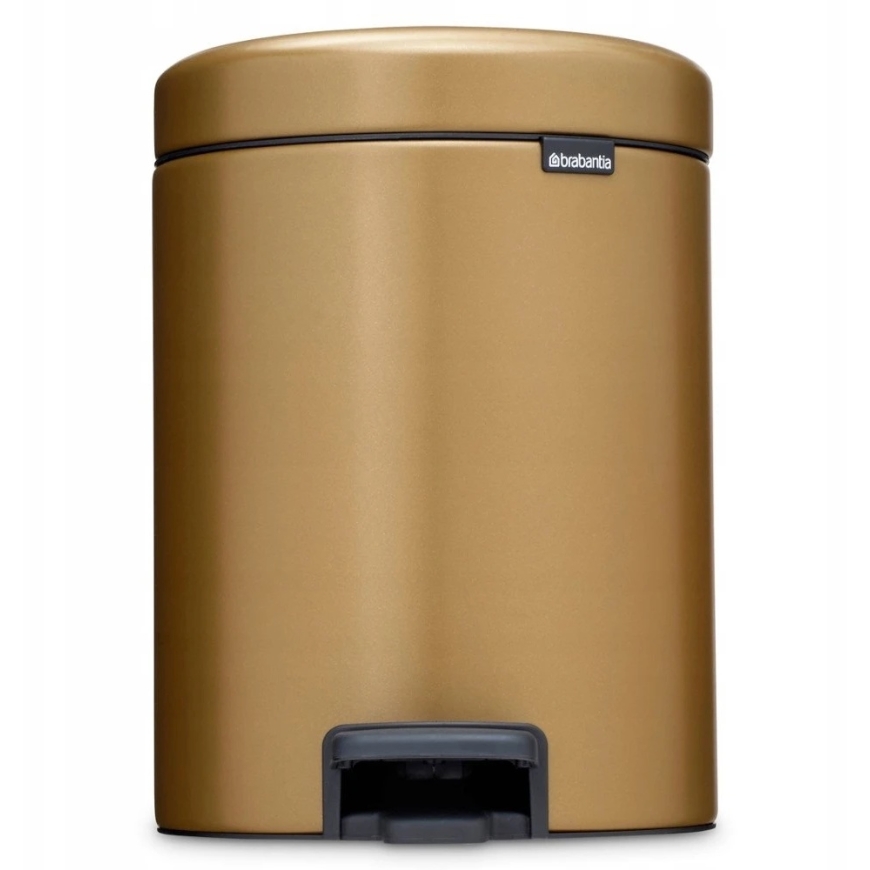 Brabantia Newicon 5 L Laundry Basket, Warm Brass