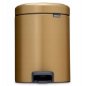 Brabantia Newicon 5 L Laundry Basket, Warm Brass