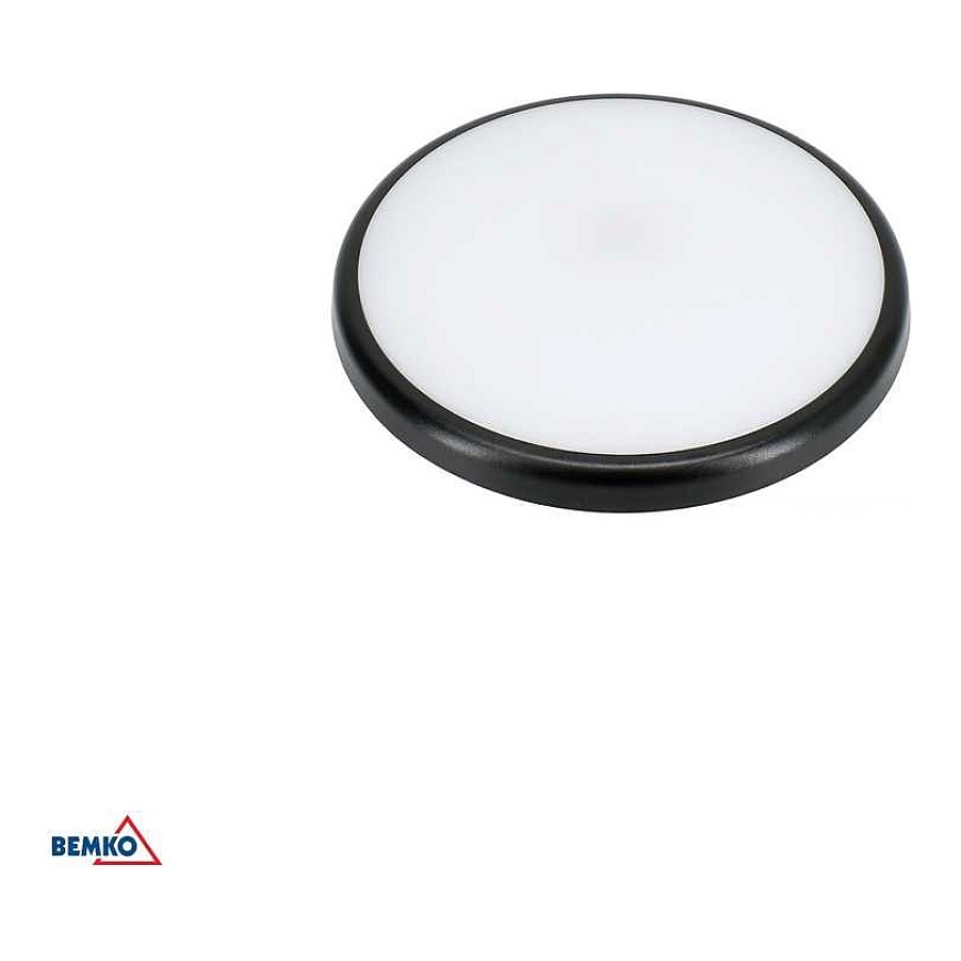Bemko LED Ceiling Light DIAna 16W 4000K 1600LM IP66 black – 2