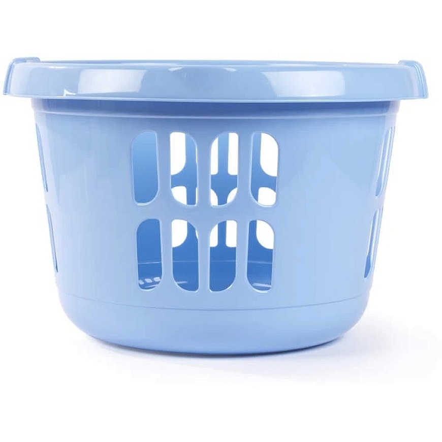 Beldray LA00000174CRNEU7 Set Of Two Laundry Basket 30L, White/Blue – 3