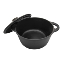 King Hoff Pot Pot with lid, cast iron, 22 cm diameter, 2.4 l, "Kinghoff"