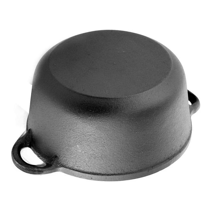 King Hoff Pot Pot with lid, cast iron, 22 cm diameter, 2.4 l, "Kinghoff" – 4