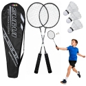 Lean Toys Badmintonsarja 2 mailaa 3 sulkkapalloa Lean Toys Badmintonsarja 2 mailaa 3 sulkkapalloa