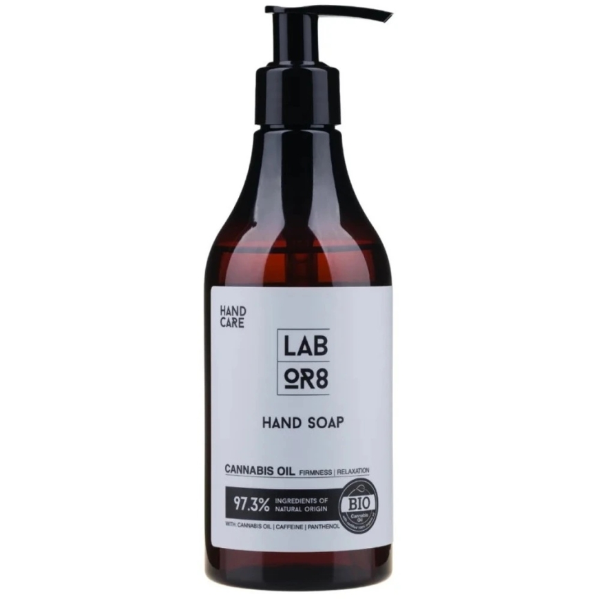 LABOR8 Hemp Hydrating Moisturizing Hand Soap, 270 ml