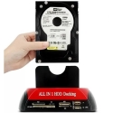 SATA hard drive docking station, card reader for 2.5" 3.5" IDE HDD SSD USB 3.0 SATA hard drive docking station, card reader for 2.5" 3.5" IDE HDD SSD USB 3.0