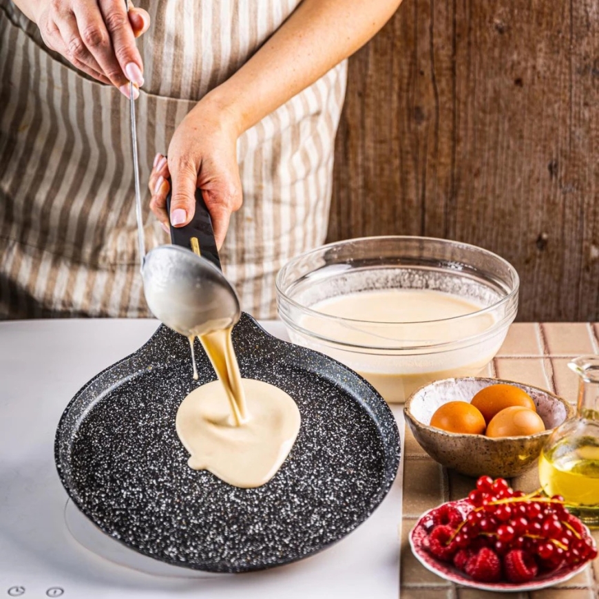 Klausberg Non-Stick Pancake Pan, Black Marble, 24 cm Diameter, kb-7964 – 2