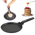 Klausberg Non-Stick Pancake Pan, Black Marble, 24 cm Diameter, kb-7964 Klausberg Non-Stick Pancake Pan, Black Marble, 24 cm Diameter, kb-7964