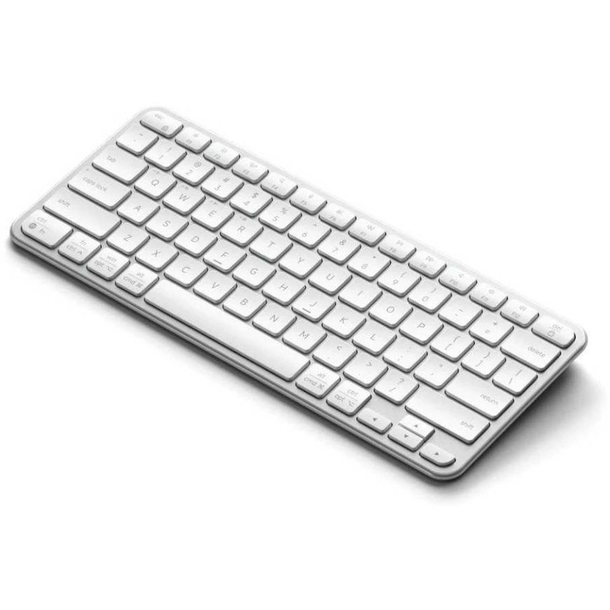 Satechi Slim EX1 Mac / PC ST-KEX1S-EN langaton QWERTY-näppäimistö, hopea