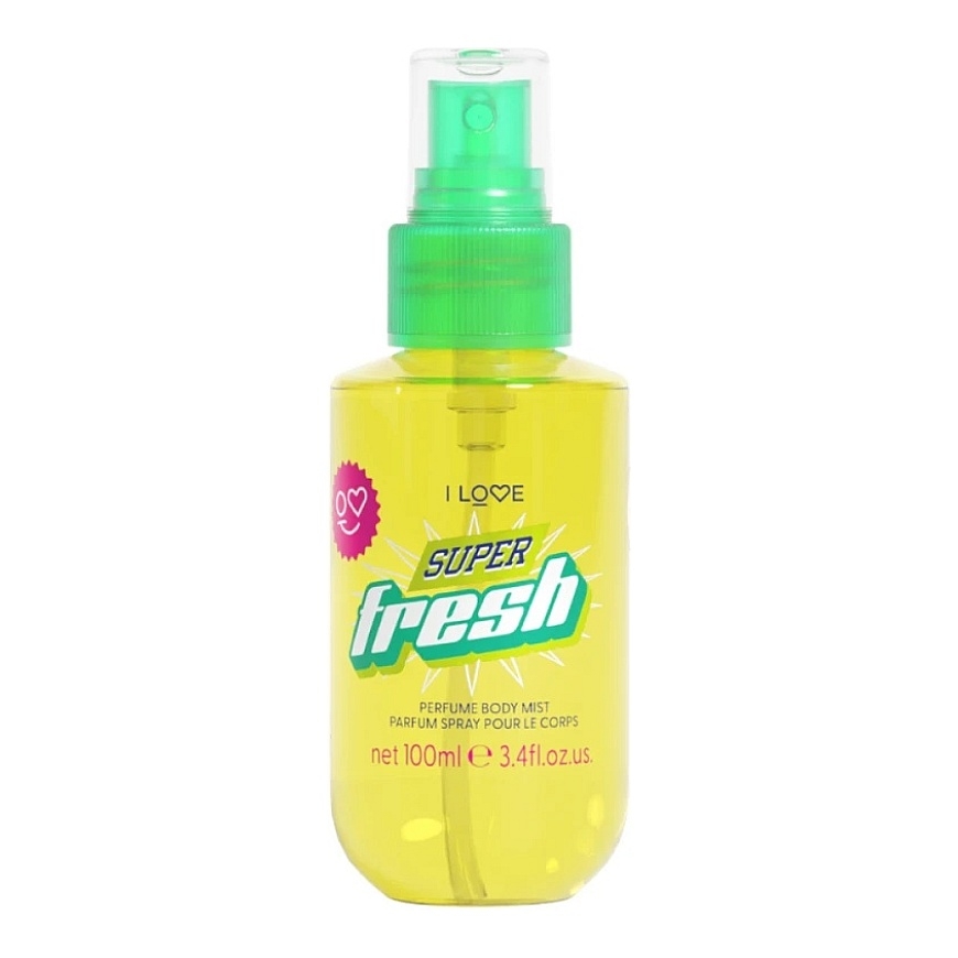 "I Love Super Fresh" fragrant spray for women, 100 ml