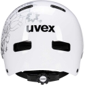 Uvex Kid 3 Helmet White Flower Black - 51-55CM Uvex Kid 3 Helmet White Flower Black - 51-55CM