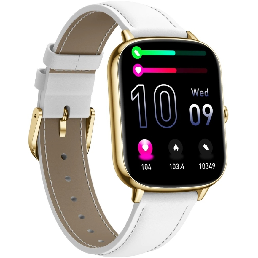 Smartwatch DAMSKI GRAVITY GT30-2 - BLUETOOTH CALLS, EXTRA STRAP (sg058b) – 4