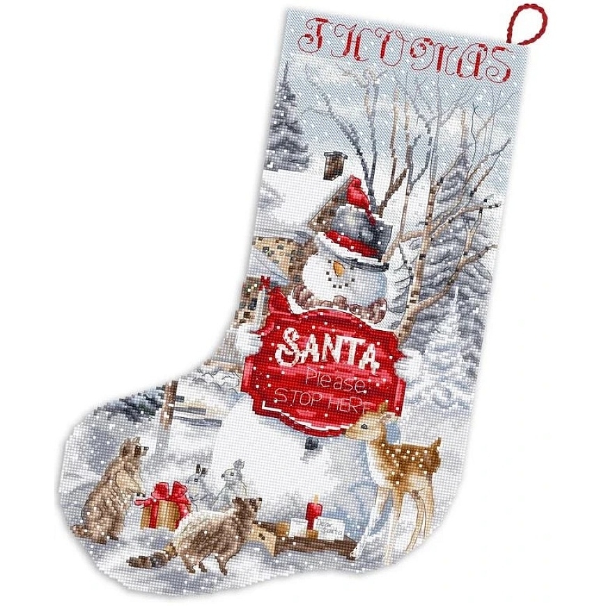 Letistitch Ristinystuvių rinkinys "Sustokite čia