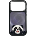 Dēklis NIMMY case BIG EYED LYING GIANT PANDA saderīgs ar MagSafe IPHONE 18 Pro Max/17 Pro Max melns Dēklis NIMMY case BIG EYED LYING GIANT PANDA saderīgs ar MagSafe IPHONE 18 Pro Max/17 Pro Max melns