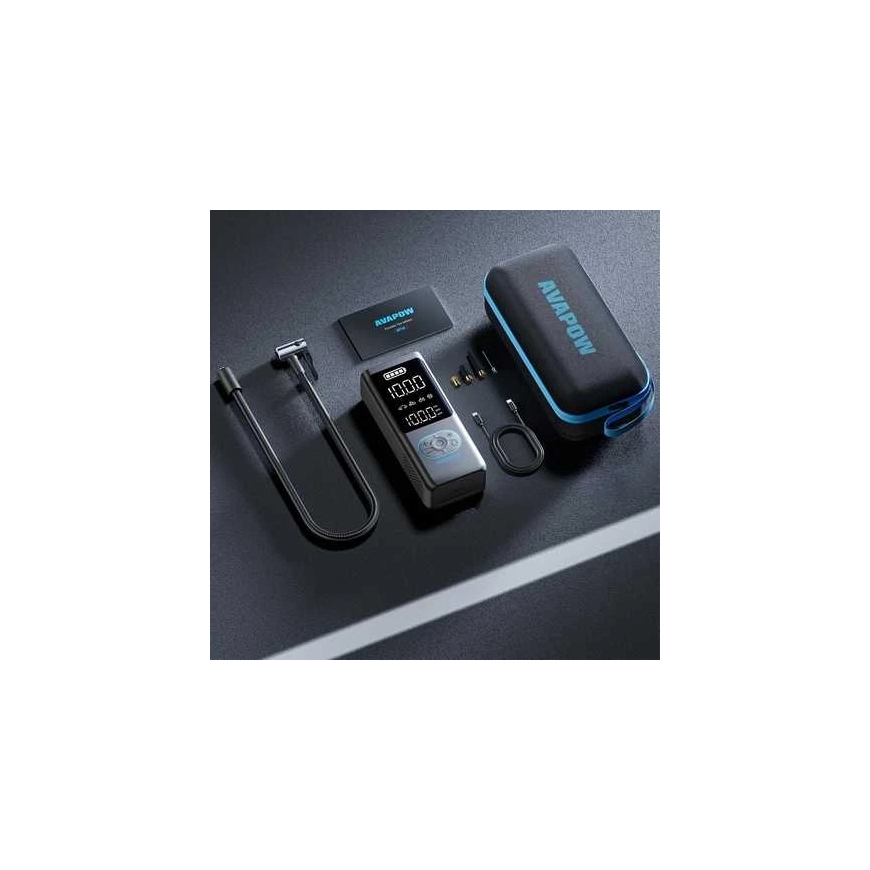 Avapow Eu Kompresorius, galintis 150 PSI, 8000 mAh, AVAPOW AP18 – 2