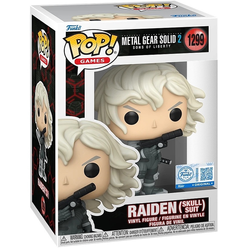 FUNKO POP! Metal Gear Solid - Raiden (Special Forces)